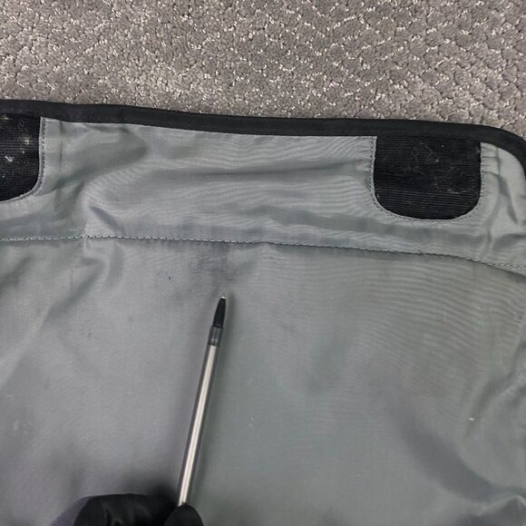 Nike Messenger Bag Black Departure Laptop Golf Crossbody Shoulder - Picture 14 of 16